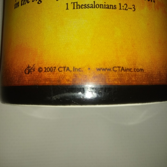 CTA Mug 1 thessalonians 1: 2-3 - Picture 6 of 6